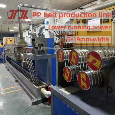 Adjustable Polypropylene Strap Making Machine Double Screw 110*3300mm 100KW Power Consumption