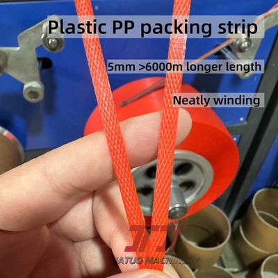 Plastic machinery PP strapping tape production line PP plastic strapping equipment PP strapping with 100% PP polypropylene recycled material