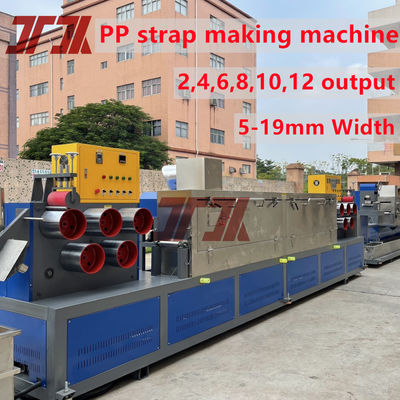 Recycled PP Strapping Roll Making Machine 0.4-1.2mm PP Strap Manufacturing Machine