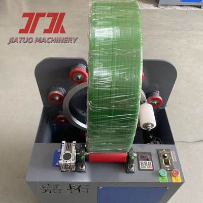8-32mm width PP PET strap film kraft paper wrapping machine 550W INVT motor
