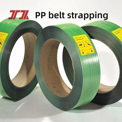Green PET plastic steel belt 9-32mm PET strapping brick factory PP/PET bundling strap