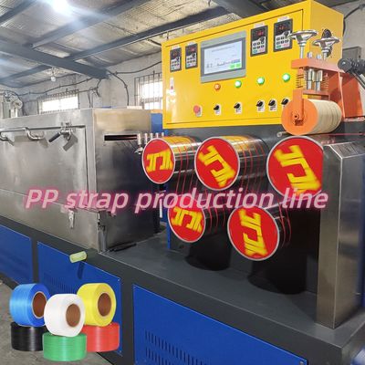 100-600Kg/h PP Strap Making Machine PP Strapping Equipment With Single Double Screw