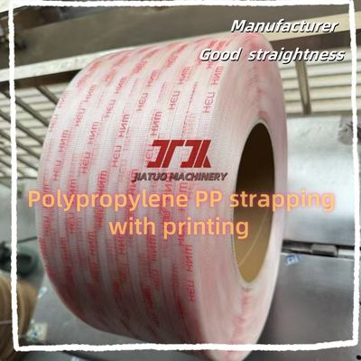 Fully Automatic PP PET Strap Making Machine PP PET Belt Extrusion Line With Larger Filter 3.5m2