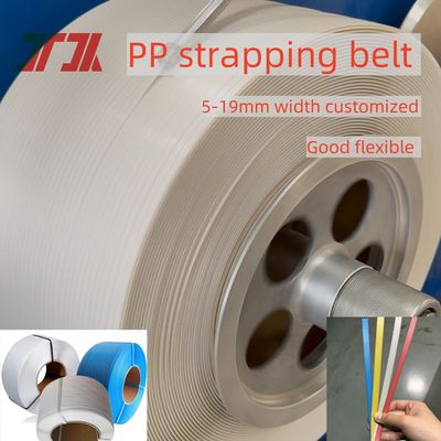Transparent PP Strapping belt 5mm PP Polypropylene Strapping belt for Semi-Automatic Strapping Machine