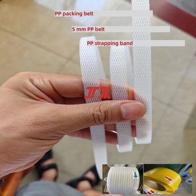 PP Polypropylene Strapping belt 12mm Transparent PP strapping belt for 3000 metres per roll