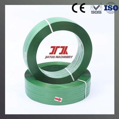 16mm Green Smooth Polyester PET Strapping Weather Resistance Pallet Packing Belt For Shipments
