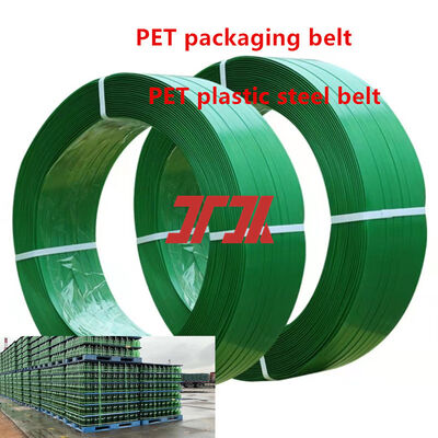 9-32mm PET plastic strapping belt green PET packaging strap high-speed PP PET strapping belt