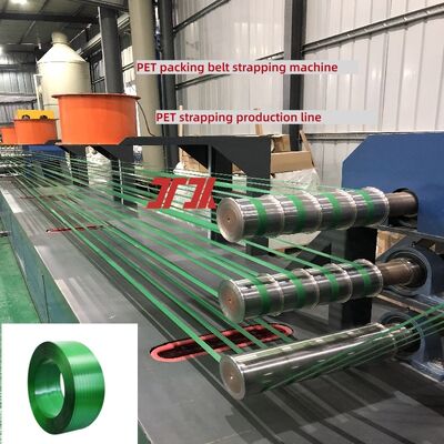 High-speed PET belt production line, neatly wound, line speed 150-250 m/min