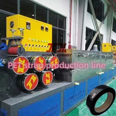 220-250KG/H Plastic Pet Strapping Band Production Extrusion Line With Automatic Winder
