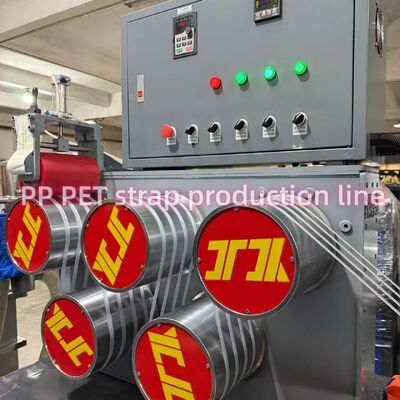 90-130type Single Screw PP Strap Band Production Line With Automatic Pp Strap Winder