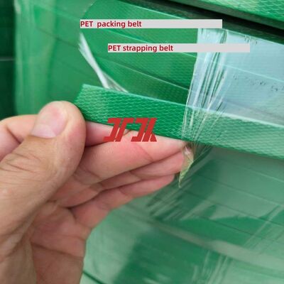 9-25mm PET plastic strapping PET packing strap made from 100% recycled PET bottle flakes