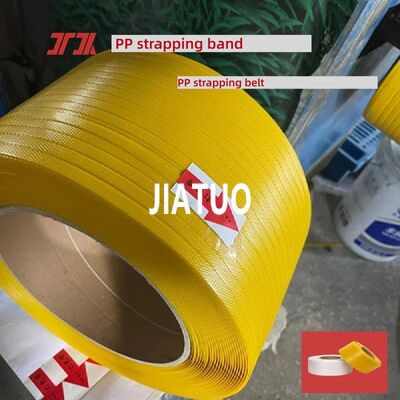 5-12mm PP strapping belt white PP packaging strap for use with automatic strapping machines