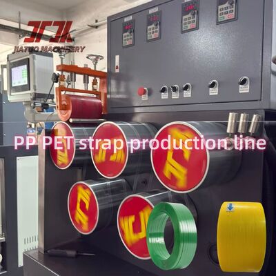PP Strap Production Line Plastic PET PP Packing Strap Band Extruder With 4net Changer