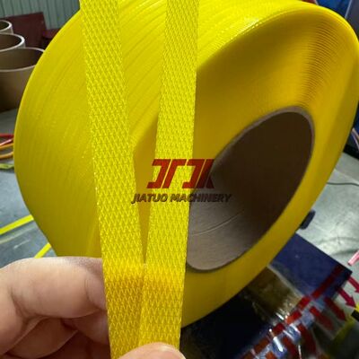 PP Strap Production Line Strap Making Machinery With Precise Double Embossing Machine