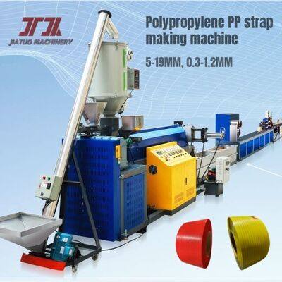 Fully Automatic Double Station Winder PP Strap Making Machine For Eco Friendly Packaging Solutions