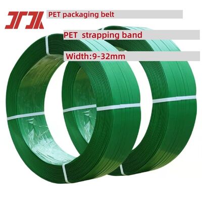 9-32mm PET plastic strapping PP PET packaging strap  made from 100% recycled PET material