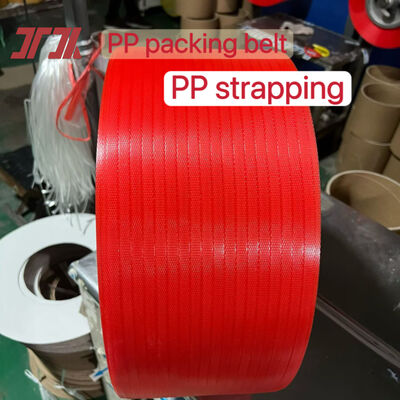 PP strapping colored 5-19mm PP binding straps made from 100% recycled PP polypropylene material
