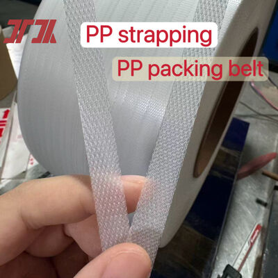 Red PP strapping 5-15mm PP packaging strapping PP packing belt for desktop strapping machines