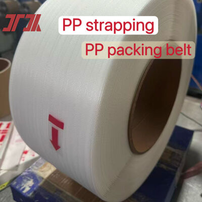 Red PP strapping 5-15mm PP packaging strapping PP packing belt for desktop strapping machines