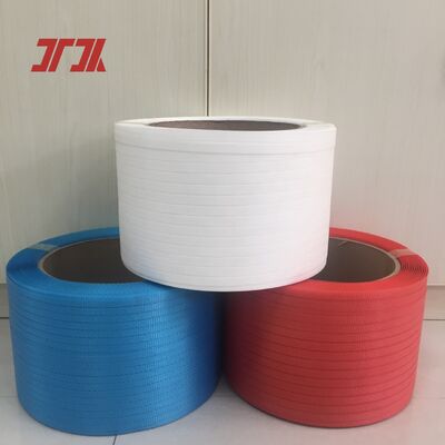 5-19mm Durable Embossed Yellow PP packing belt PP Strapping Band 6000M Length