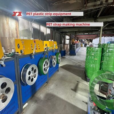 High-Strength PET Strapping Machine 16mm PET Strapping Production Line with PLC Control