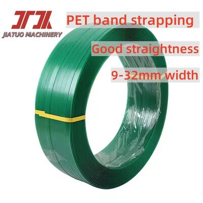 PET Packaging Strap 9–25 mm PET Strapping Band PET plastic steel belt with Resistant to Both Cold and High Temperatures