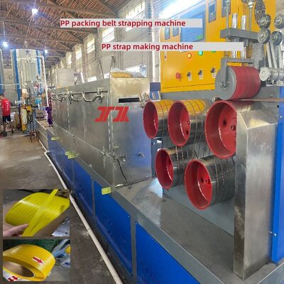 PP strap making machine 5mm PP Strapping equipment with PLC control system