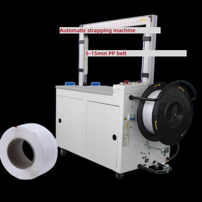 High speed automatic strapping machine for 5-19mm PP strapping belt