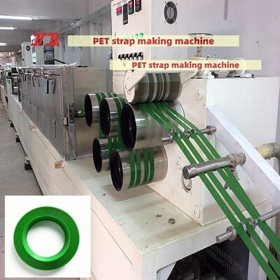 PET Strapping Machine High-Speed ​​9 to 19mm PET strapping production equipment with 100% recycled PET materials