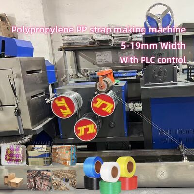 5-19mm Automatic PP Strapping Band Production Line 250-300m/min Running Speed