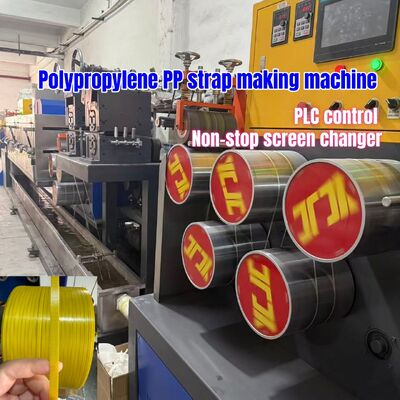 5mm PP Kemer Yapım Makinesi % 100 Polipropilen ile PP kemer üretimi