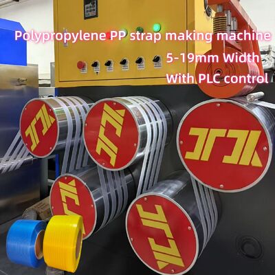PLC kontrolü ve otomatik ekran değiştiricisi ile yüksek verimli PP kemer üretim makinesi 230-260kg/h
