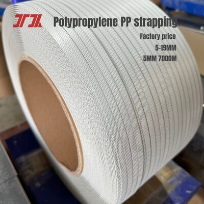 5mm Pp Pp Pıhtılandırma Polipropilen Paket Kemeri Uzun Uzunluğu 7000m/rol