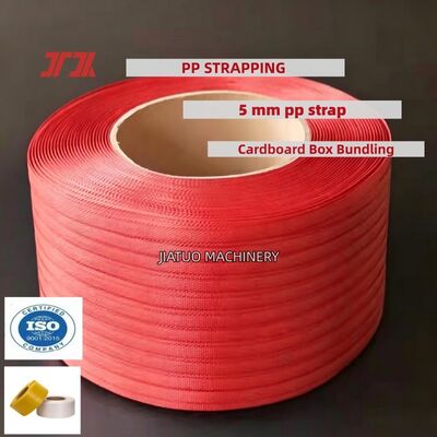PP Plastik Çemberleme 5mm PP Çemberleme Kemeri Tam Otomatik Çemberleme Makinesi için PP Polipropilen Çemberleme