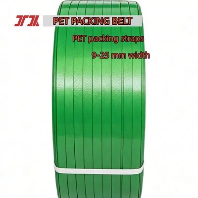 PET Plastik Çelik kemer 16 mm Yeşil PET kemer otomatik kemer için PET kemer