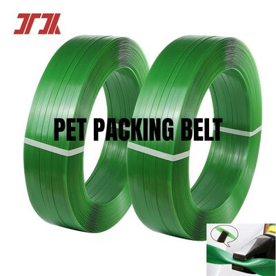 9-32mm Yüksek gerilimli PET çemberleme Polyester ambalaj bandı palet tuğla ambalajı için kullanılır