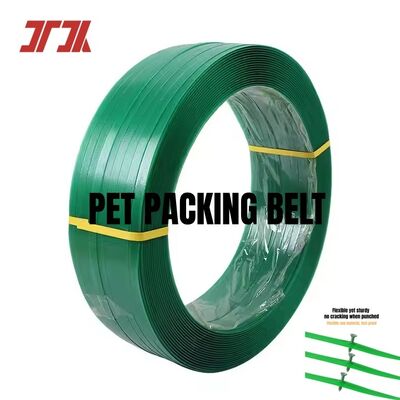 Otomatik ve Manuel Paketleme İçin Yüksek Gerilimli 350-1300kgf Hava Koşullarına Dayanıklı, Ayrılmaya Dirençli PET Çemberleme