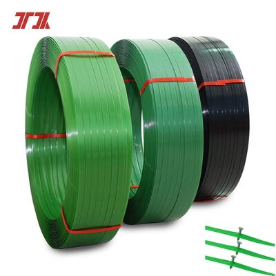 Geri Dönüştürülmüş PET Şişe Flake Malzemesi için PLC Kontrollü 9-32mm PET Kayış Ekstrüzyon Makinesi