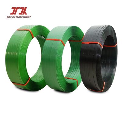 Otomatik PET Kemer Yapım Makinesi 220-250kg/H Kapasite 9-32mm Kemer Genişliği %100 Geri Dönüştürülmüş PET Şişe Döşeme Malzemesi