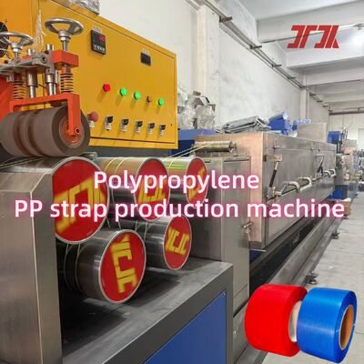 PP kemer yapım makinesi PP Kemer Ekstrüder Geri Dönüştürülmüş Malzeme PP Kemer Bant Ekstrüsiyon hattı