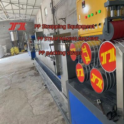 PP kemer yapım makinesi PP Kemer Ekstrüder Geri Dönüştürülmüş Malzeme PP Kemer Bant Ekstrüsiyon hattı