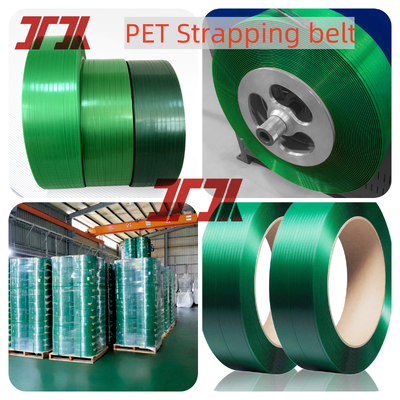 Tam Otomatik %100 Geri Dönüştürülmüş PET Şişe Flakelerinden PET Kayış Üretim Makinesi, 220-250kg/saat Kapasiteli PET Kayış Üretim Hattı