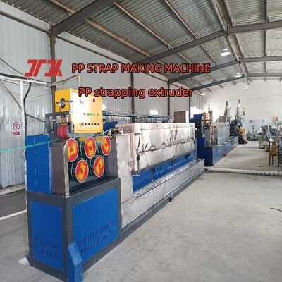 PP kayış yapım makinesi PP Kayış Bandı Ekstrüzyon Hattı PLC Tam Otomatik Kontrol Sistemi ile