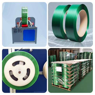 Pet PP straps 550w motor coiling unit winder machine straps production making machine winder