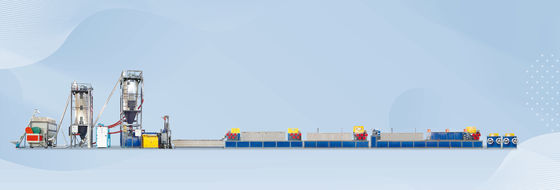 200kw PET Strapping Roll Manufacturing Machine