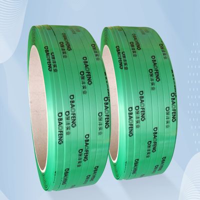Woven Embossed Polyester Plastic Packing Belt Strap 9.0mm 12mm Width