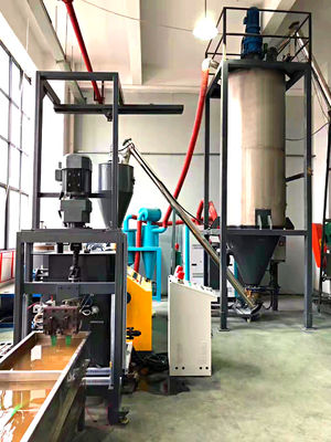 300KW 0.6mm PET Strap Extrusion Line Single Screw With PLC Control System 350-950kg
