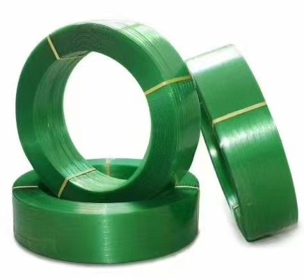 Green Polyester PET Plastic Strapping Band Packing Belt For Building Material