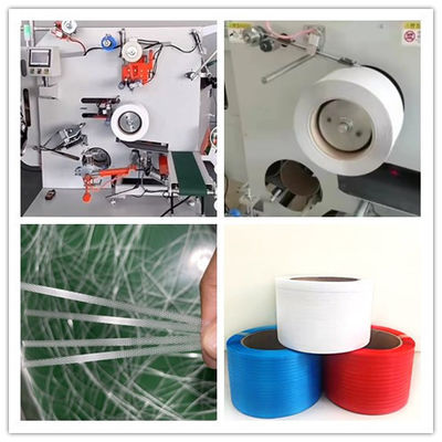 Highly PP STRAP WINDER DUAL-SERVO MOTOR with Servo Motor Wiring and Tension Range 80-500kg