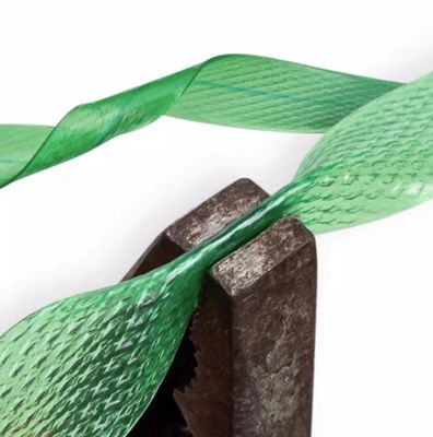 PET packing strap made by new raw material or PET bottle flake material with 9-32mm width